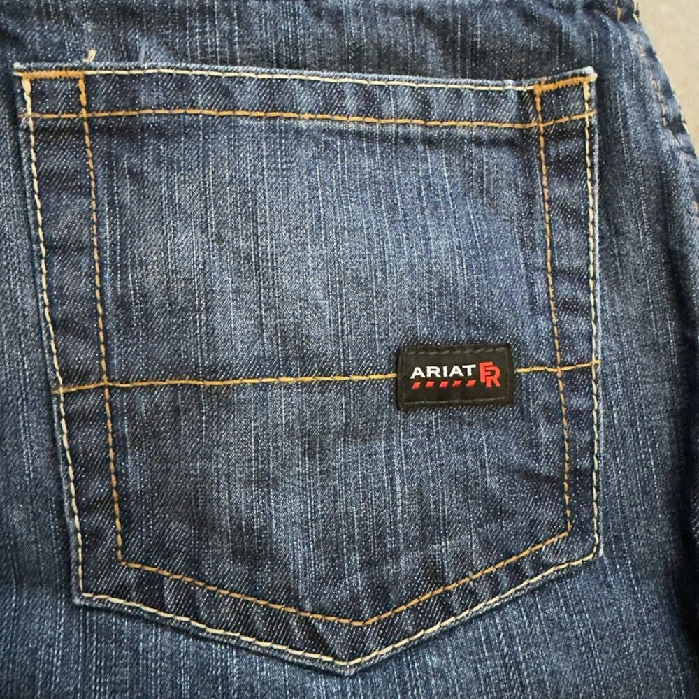 Ariat FR M5 Straight Leg Jeans – 38x34 – Flame Resistant – USA Fabric - Picture 15 of 16